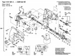 Bosch 0 601 921 842 GSR 9,6 VE Cordless Screwdriver 9.6 V / GB Spare Parts GSR9,6VE